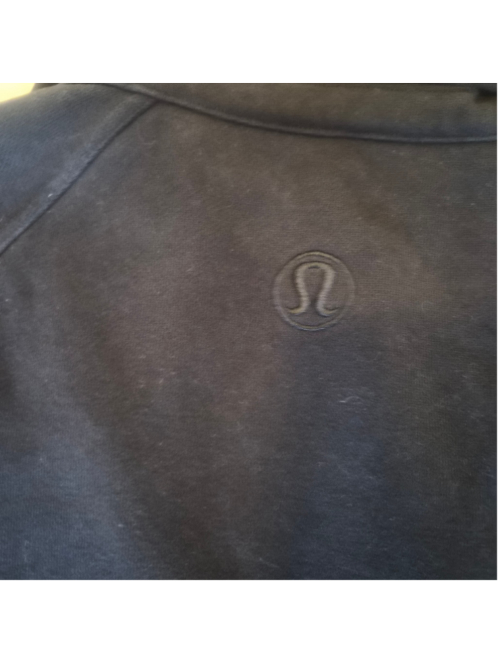 Women's Lululemon Black Full Zip Sweatshirt Size 8